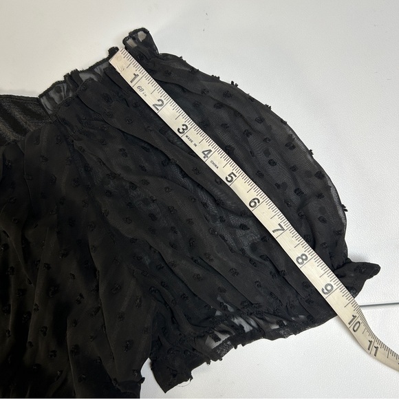 Elegant Black Maternity Blouse - Picture 8 of 10